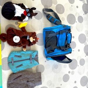 XS Pet outfits + Carry Bag